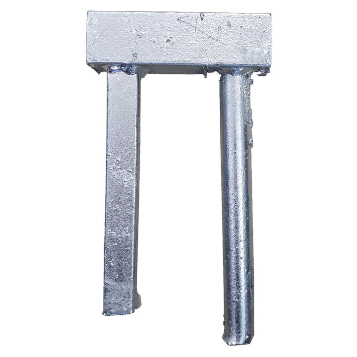 Temporary Fence Panel Galvanized Steel Top Connector - Alberta Sandbags